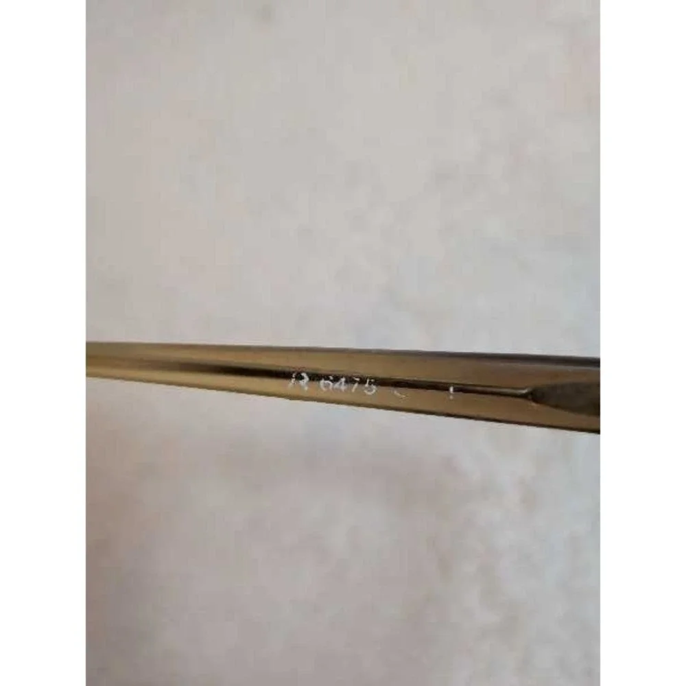 Rodenstock Eyeglasses 5475 Vintage Gold Brown Tortoise Rimless Glasses w Case